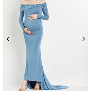 Motherhood Maternity Off Shoulder Gown Sz Small